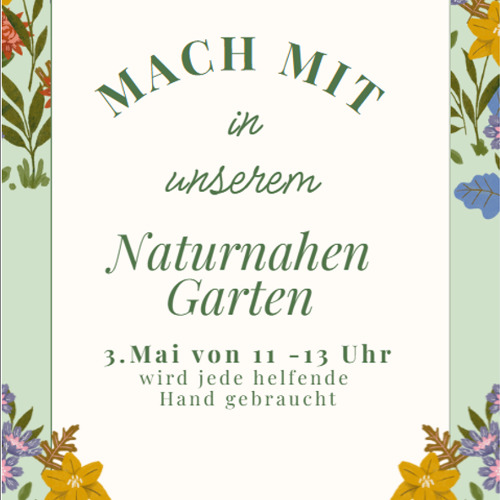 Mach Mit! Im naturnahen Garten
